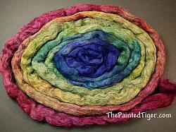 Tropical Rainbow Gotland Wool